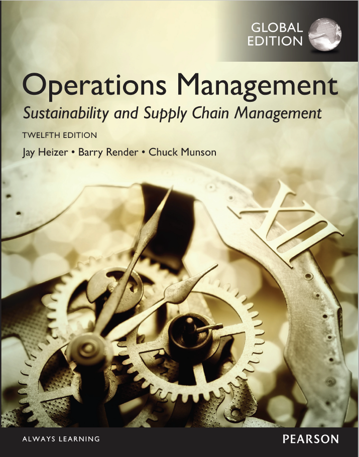 Title details for Operations management : sustainability and supply chain management, 12th Global edition by Jay Heizer - Available